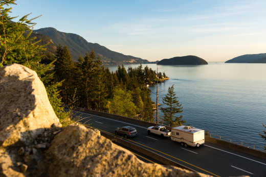 La Sea to Sky Highway de Vancouver à Whistler, également connue sous le nom de Highway 99, est l'une des routes les plus pittoresques au monde.