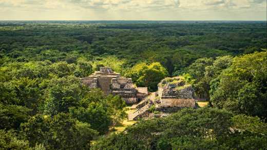 Ausgrabungsstätte der Maya-Kultur der Halbinsel Yucatán