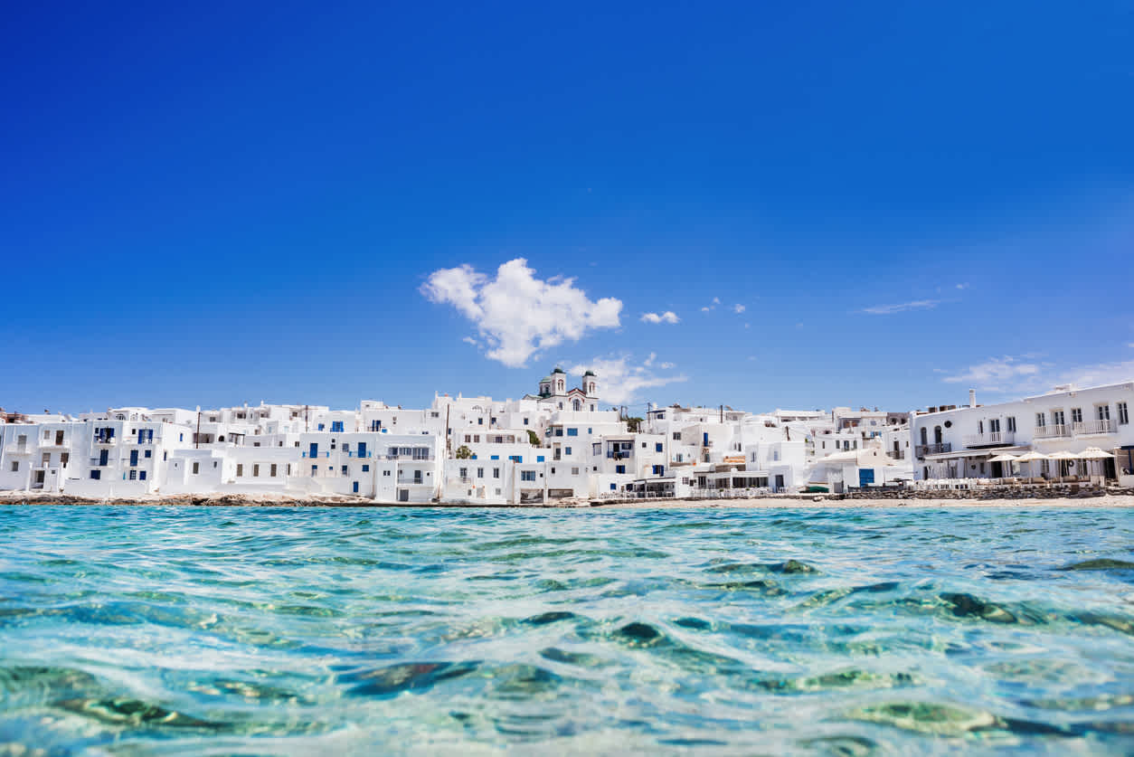 Visitez les îles grecques pendant votre voyage aux Cyclades.