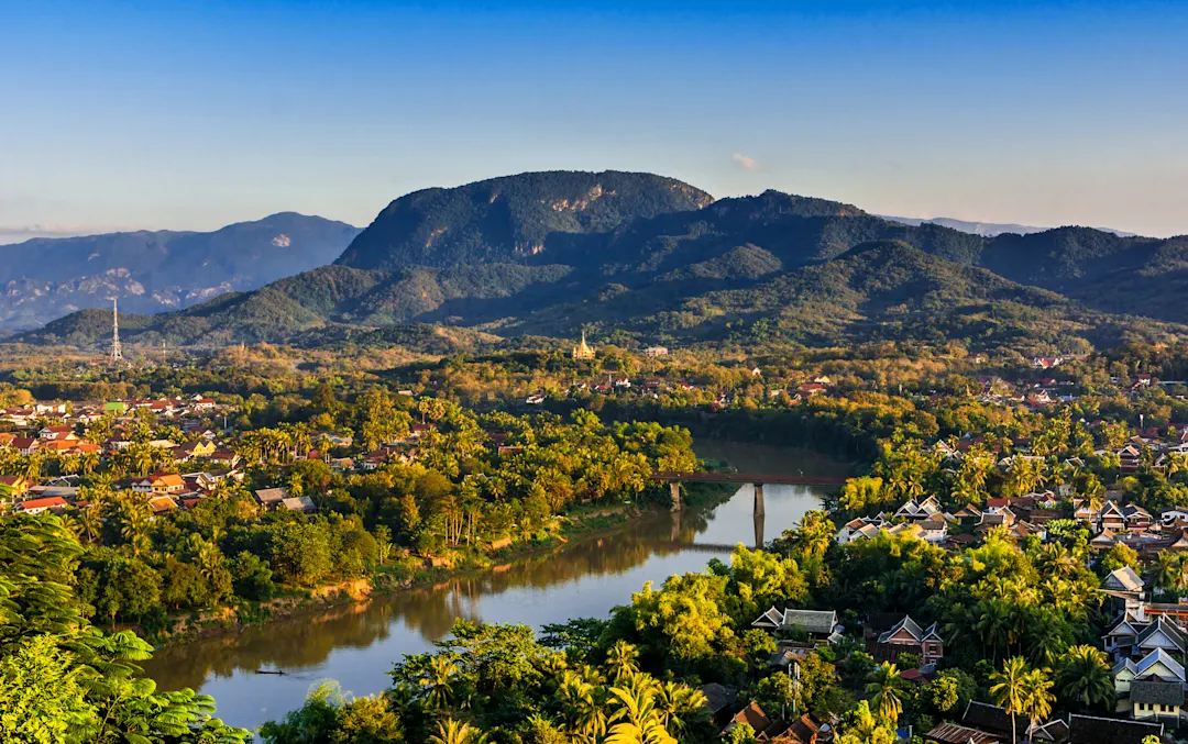 Asien Laos Luang Prabang Mount Phousi Luang Prabang Mount Phousi