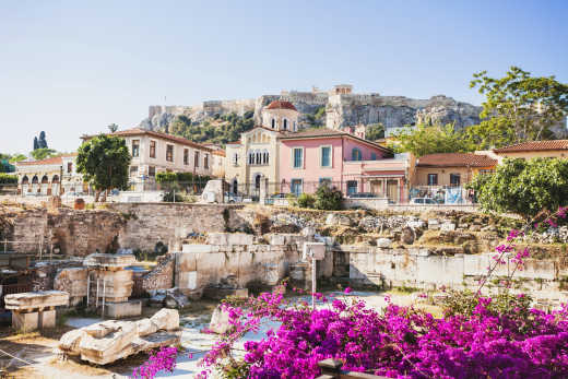 De Plaka is een must tijdens uw vakantie in Athene