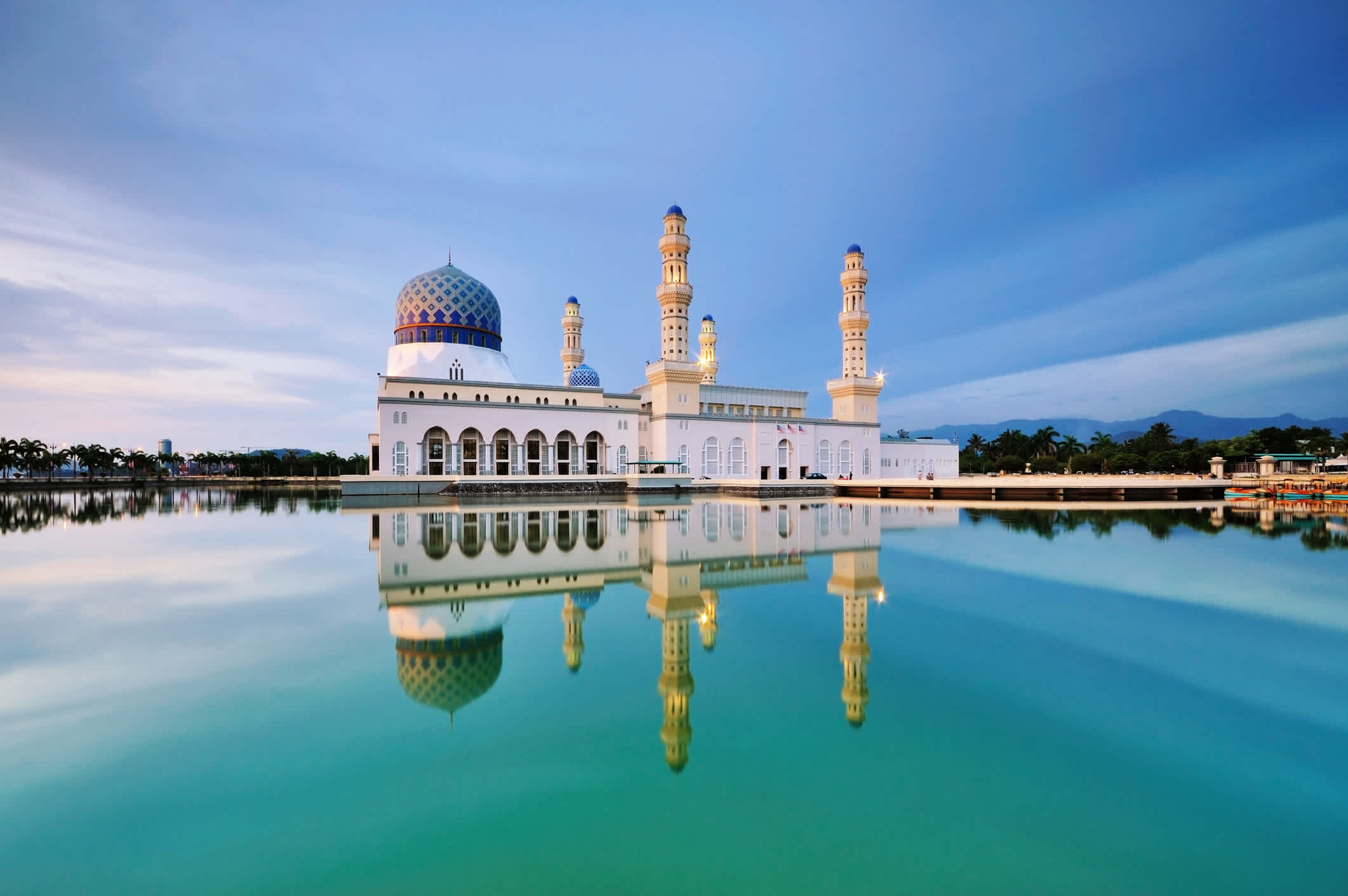 Die Sabah State Moschee in  Kota Kinabalu Malaysia