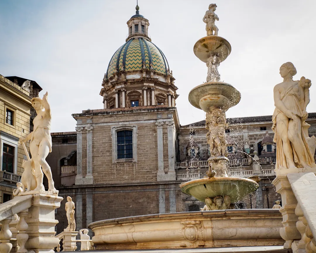 Europa Italien Palermo Palazzo Reale Palazzo Reale - ein Top-Sehenswürdigkeit bei einem Palermo Urlaub