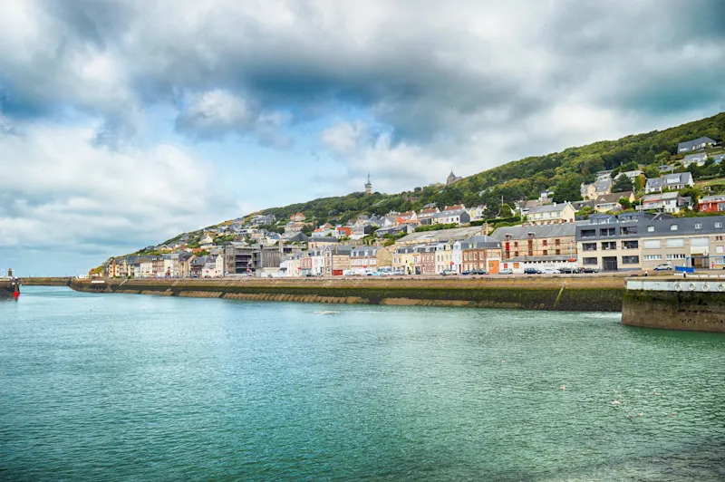 Fecamp ist ein malerisches Fischerdorf in der Normandie