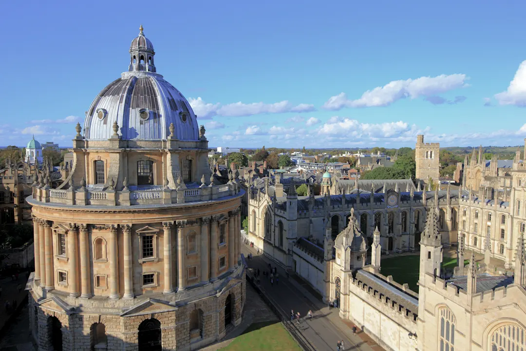 Die Universität Oxford in England.
