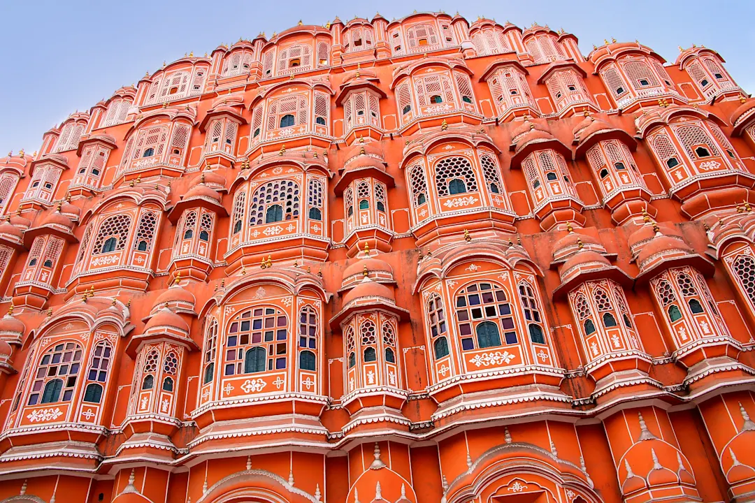 Asien Indien Jaipur Palast der Winde Jaipur Palast der Winde in Indien