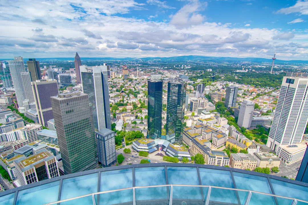 Frankfurt - Main, Cityscape, Tower, Messegelande, Main Tower Frankfurt - Main, Cityscape, Tower, Messegelande, Main Tower