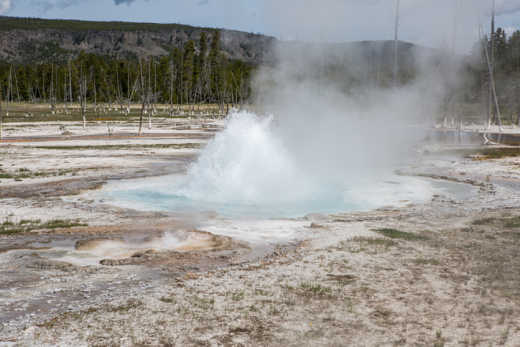 Découvrez le Shoshone Geysir Basin lors de votre voyage à Yellowstone.