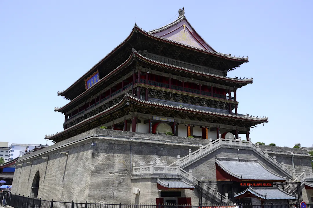 Asien China Xi'an Drum Tower China Xi'an Drum Tower