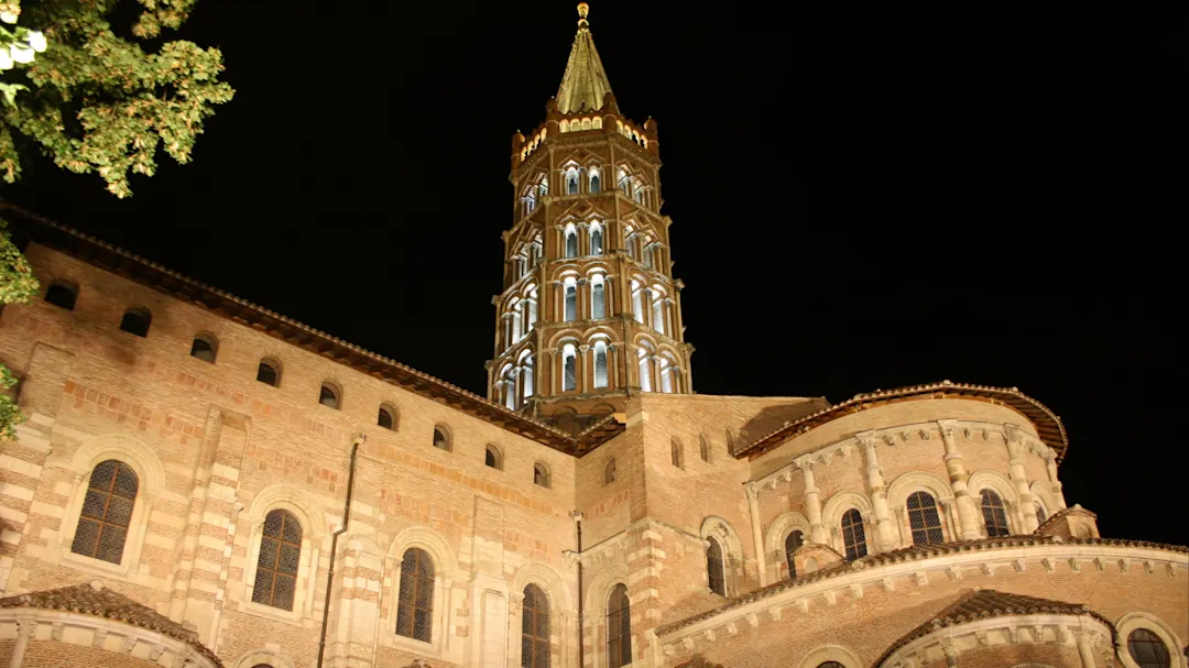 Die Basilika Saint-Sernin ist eine Kirche in Toulouse
