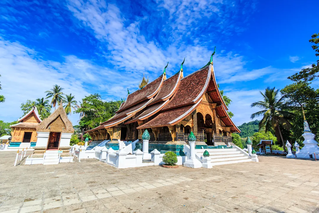 Asien Loas Luang Prabang Wat Xieng Thong Luang Prabang Wat Xieng Thong