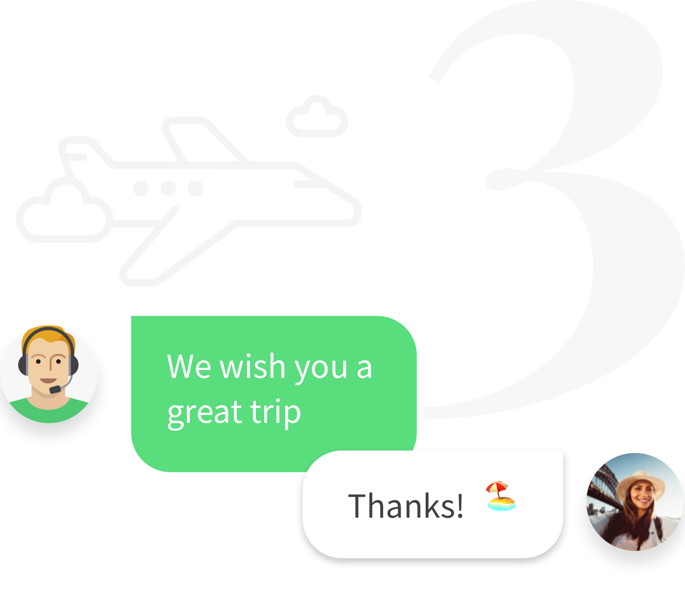 Icon of stage 3 of the booking process