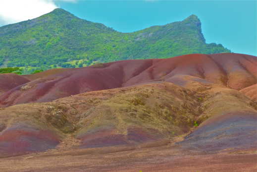 Seven Coloured Earths of Chamarel