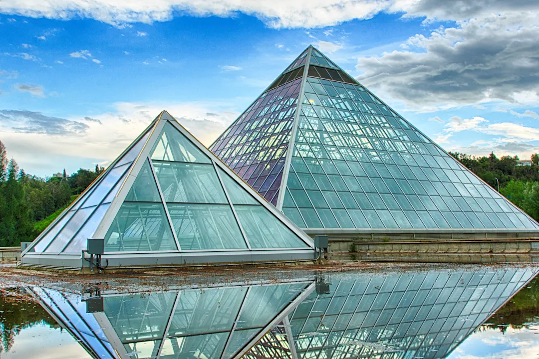 Kanada Edmonton Muttart Conservatory Edmonton Muttart Conservatory