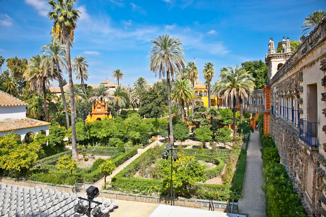 Alcazar of Seville Alcazar von Sevilla - ein architektonisches Highlight und ein Muss bei Ihrem Sevilla Urlaub.