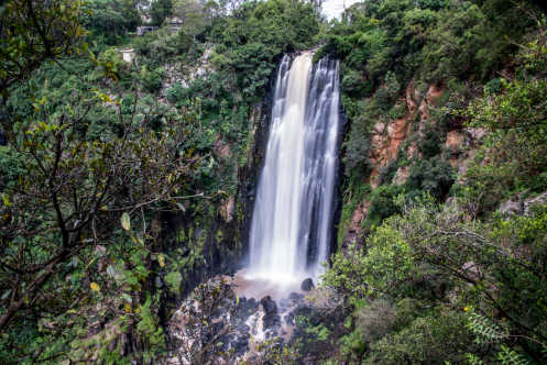 Der beeindruckende Thomson Wasserfall in Kenia