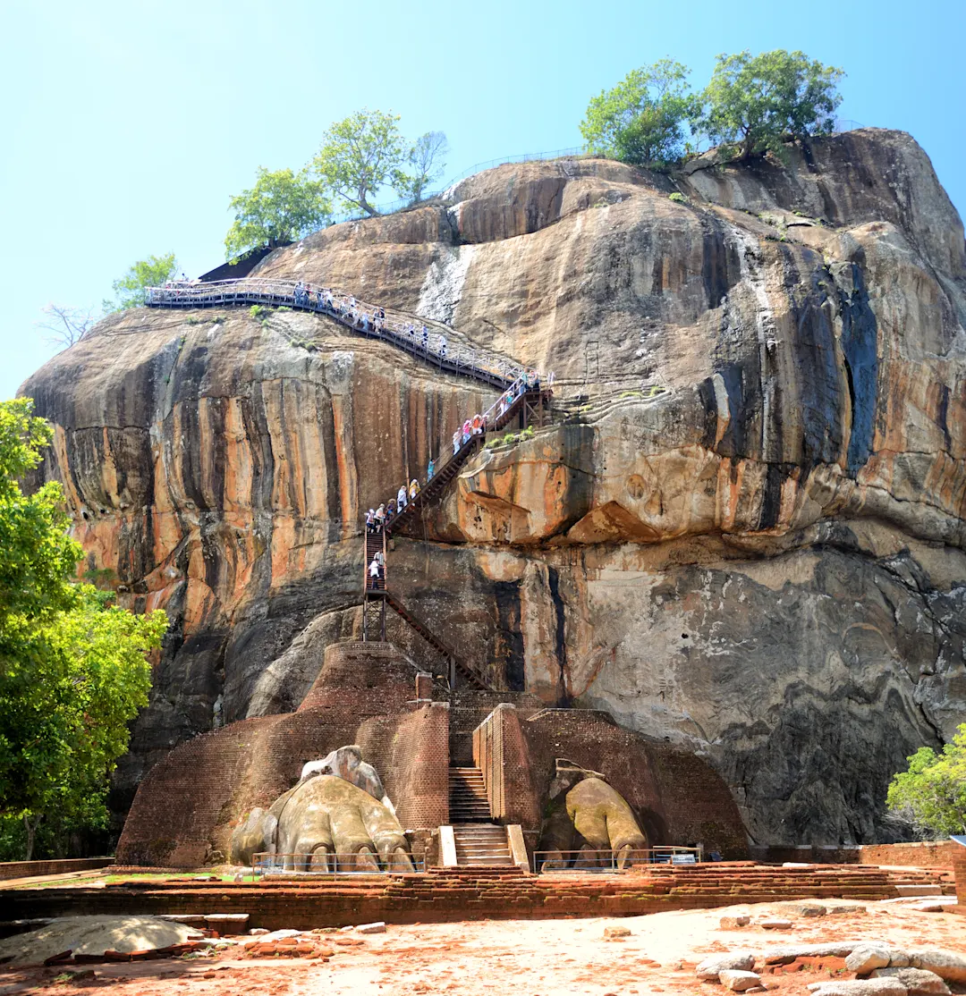 Sri Lanka, Löwenfelsen Monolith