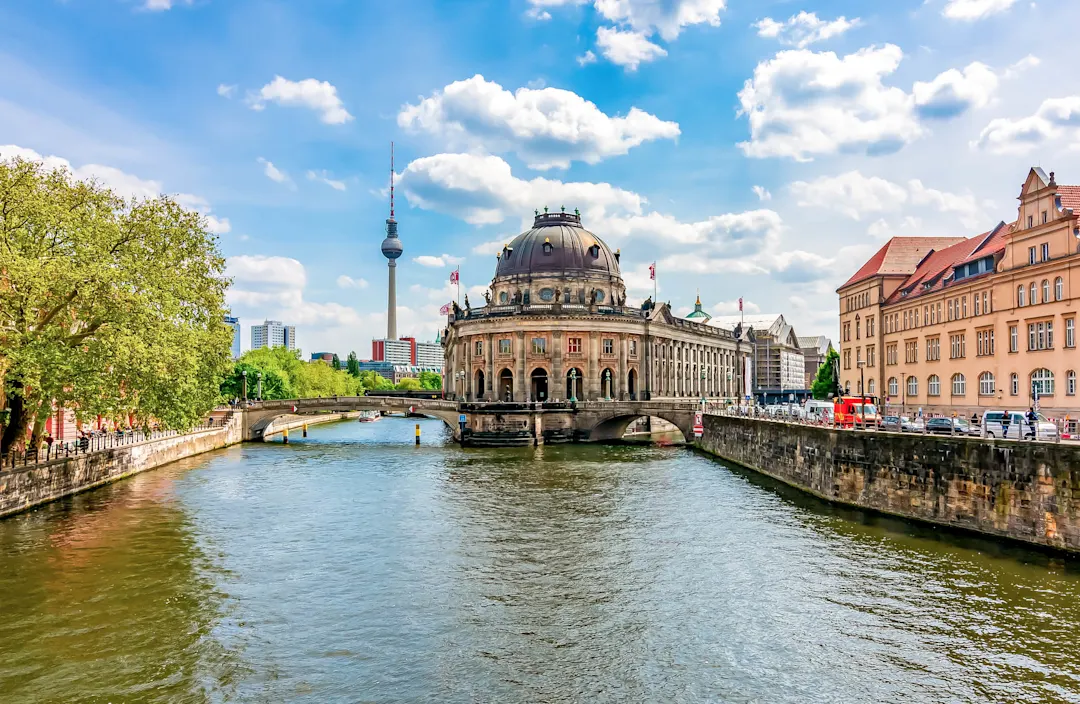 Museum island, TV tower, Berlin