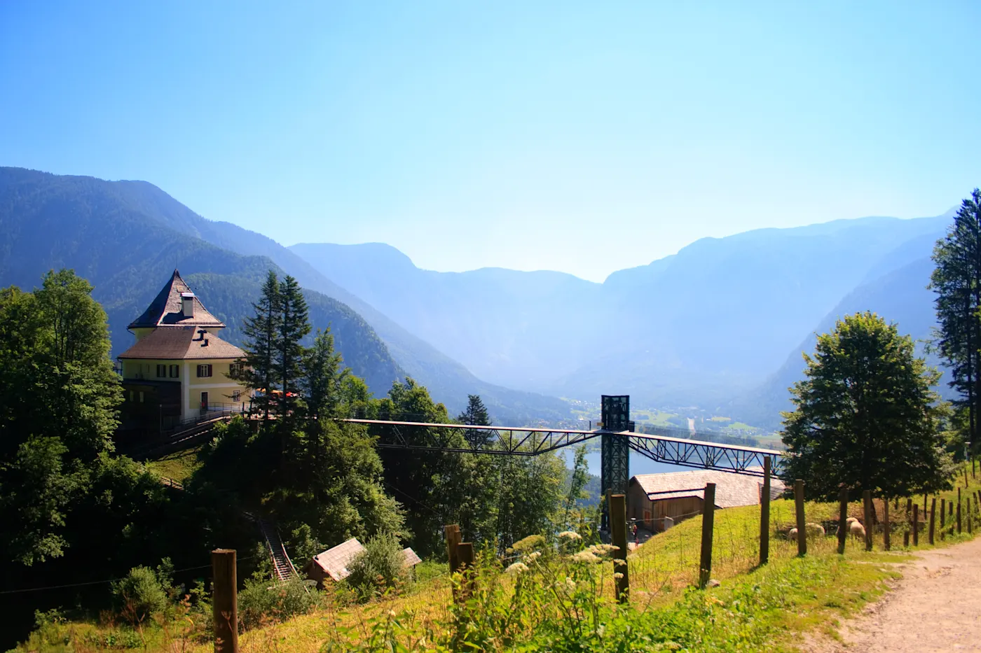 Hallstatt, Salt Mine, Austria, Bridge - Built Structure, Close-up

