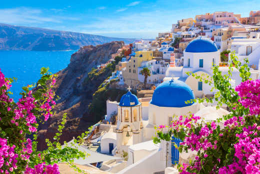 Santorini in Griechenland 