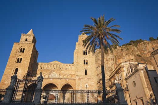 Aufnahme der Kathedrale von Cefalu