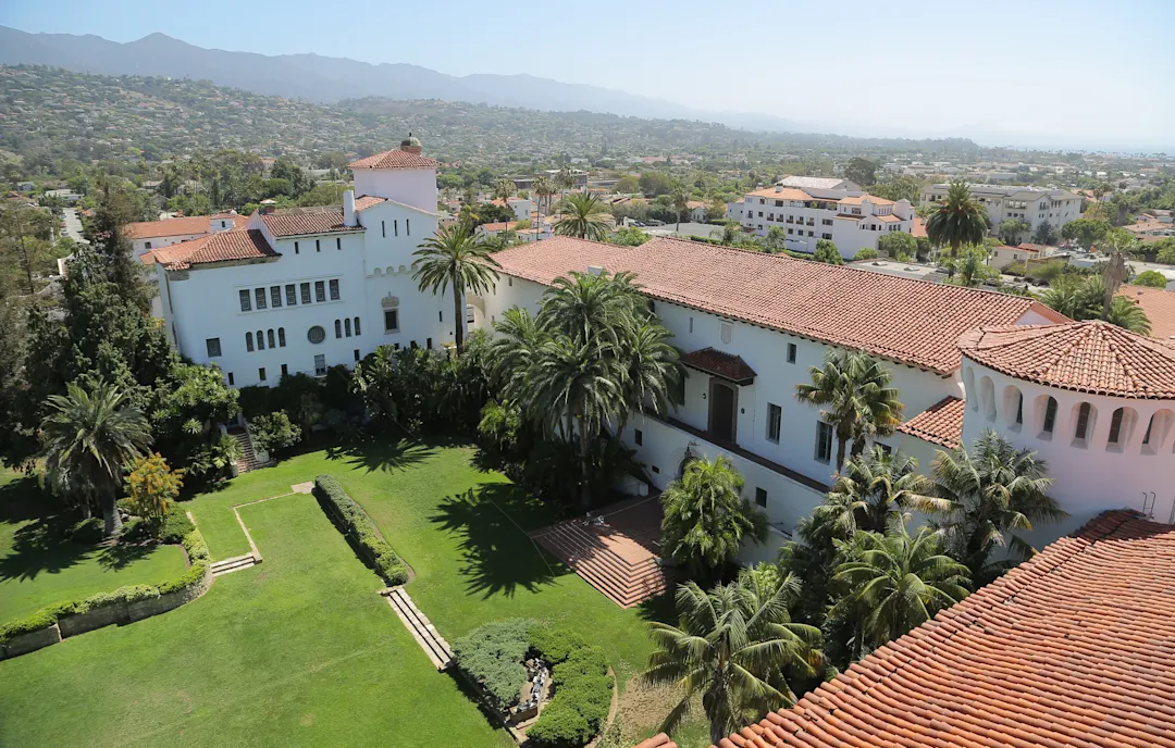 County Courthouse, Santa Barbara Santa Barbara County Courthouse in Santa Barbara, Kalifornien