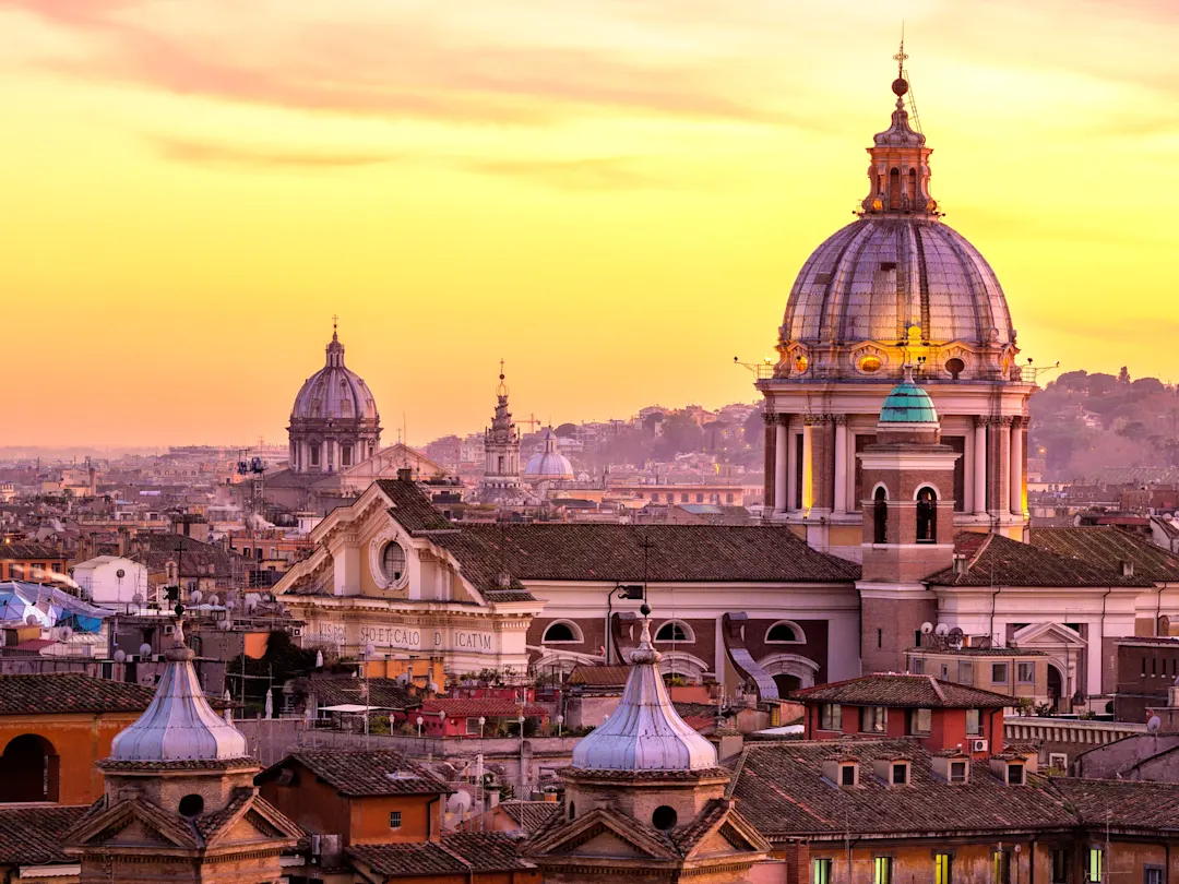 Europe - Italy - Rome, at sunset