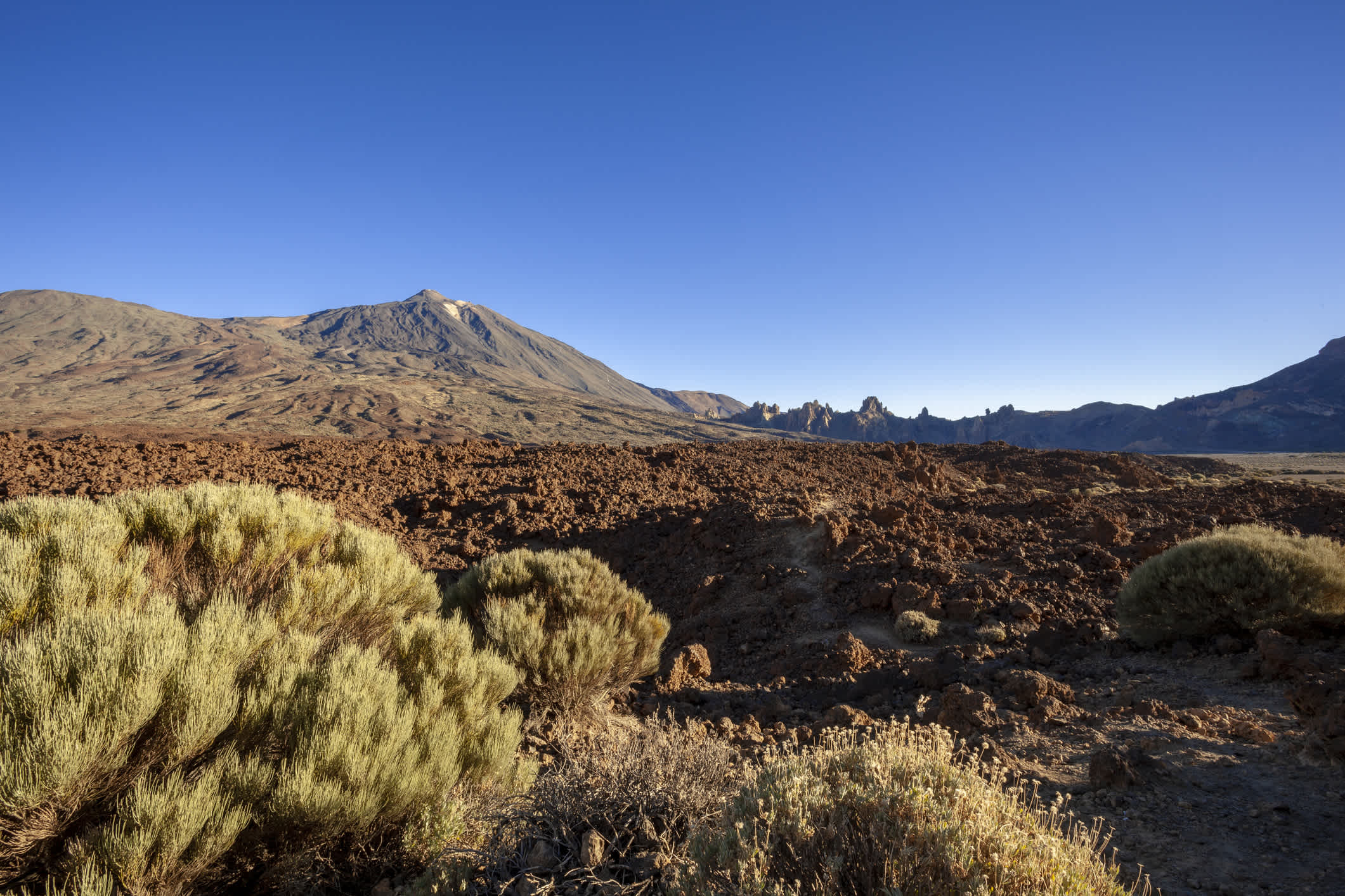 Aufnahme des Vulkan El Teide auf Teneriffa.