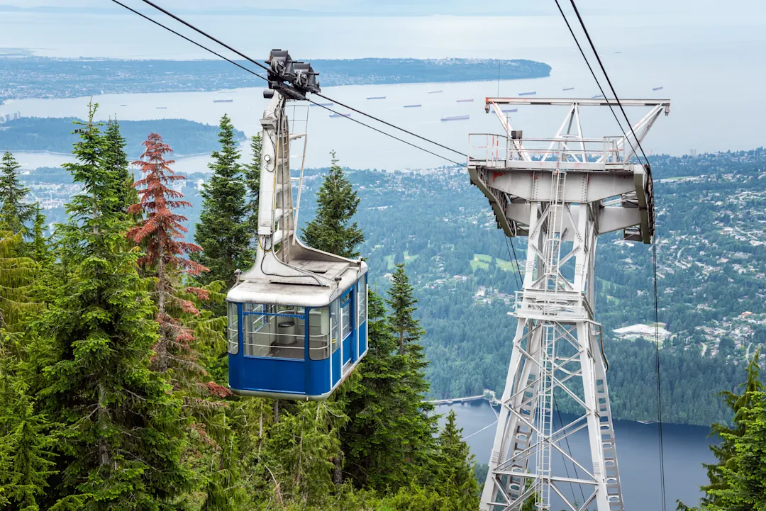 Nordamerika Kanada Vancouver Grouse Mountain Vancouver Grouse Mountain