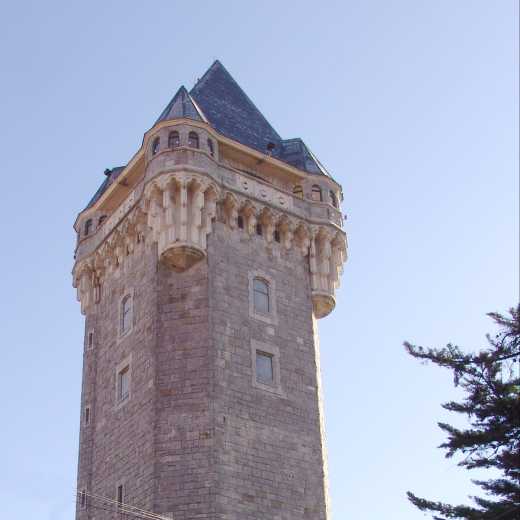 Aufnahme des Torre Tanque in Mar del Plata