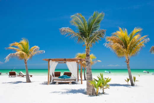 Aufnahme des Playa Holbox

