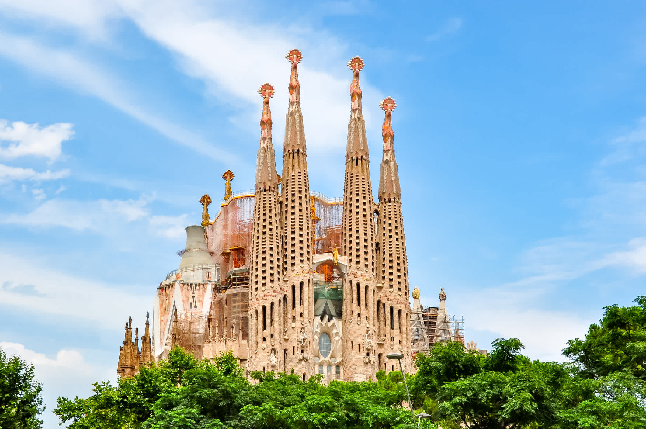 Kathedrale Sagrada Familia in Barcelona, Spanien