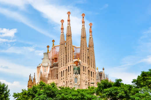 Kathedrale Sagrada Familia in Barcelona, Spanien