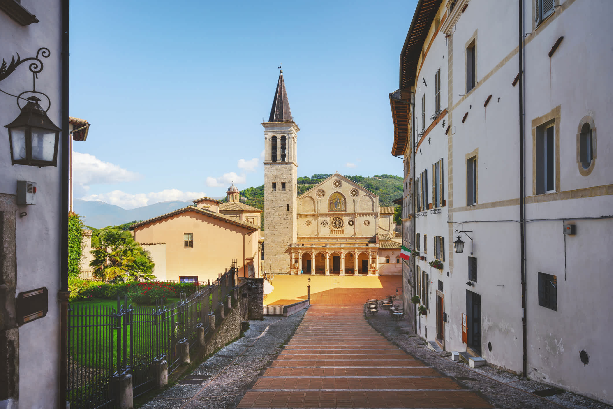  Santa Maria Duomo Kathedrale in Spoleto, Umbrien, Italien