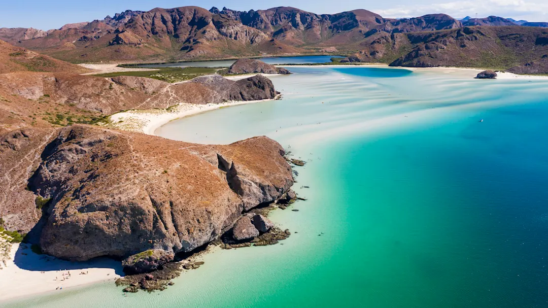 Mexiko, Baja California, Balandra Beach Balandra Beach
