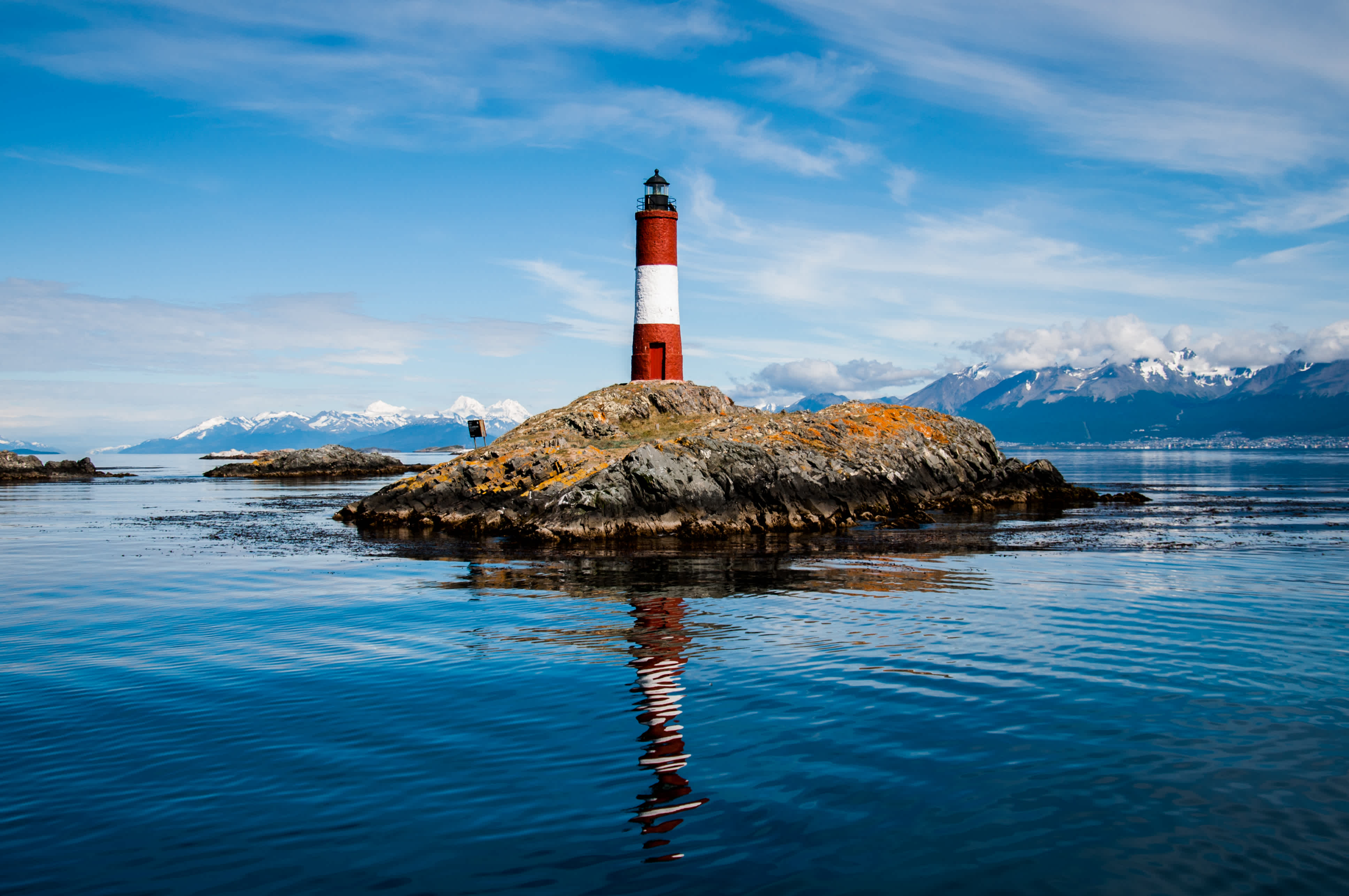 Faites une excursion vers l'île de Beagle pendant votre voyage à Ushuaïa.