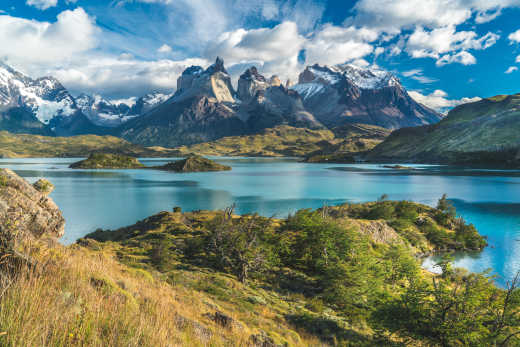 Natur von Patagonien in Südamerika 
