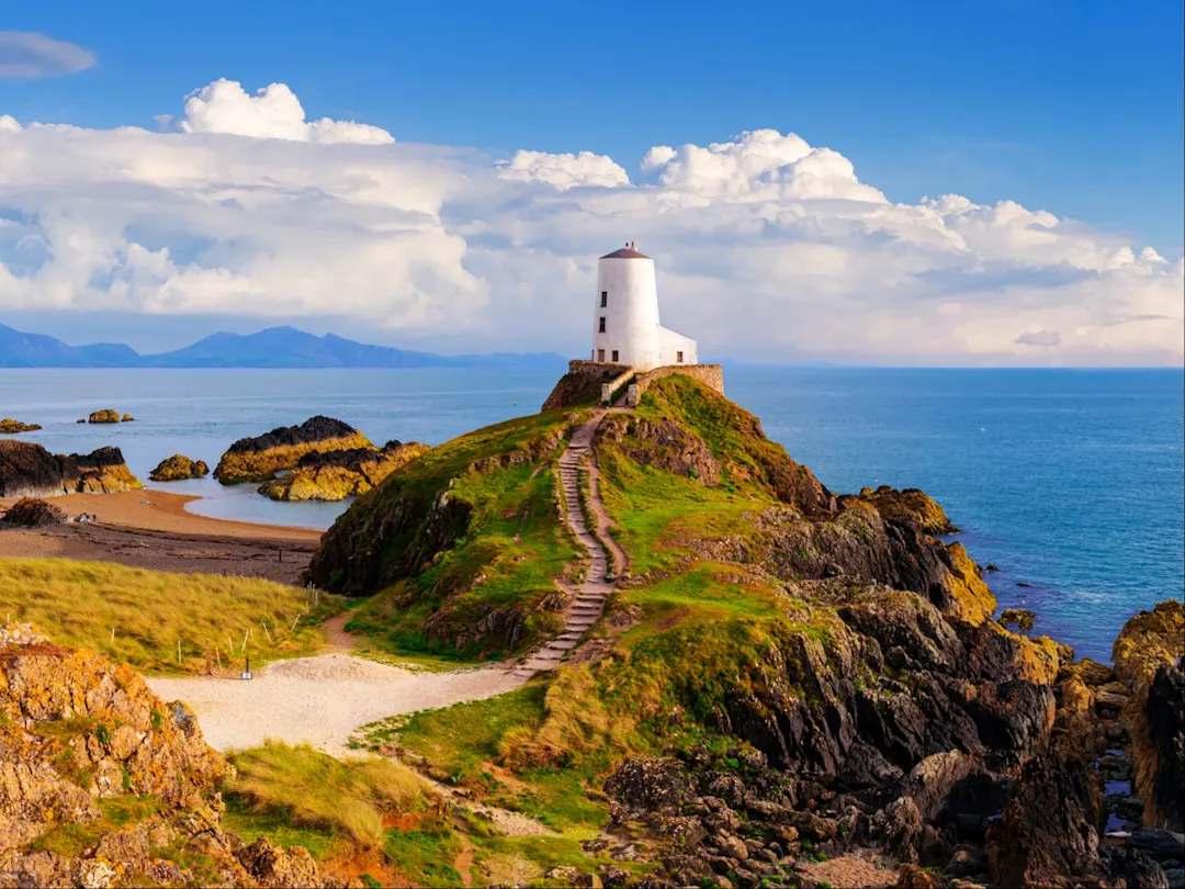 Twr Mawr auf der Insel Llanddwyn, Anglesey

