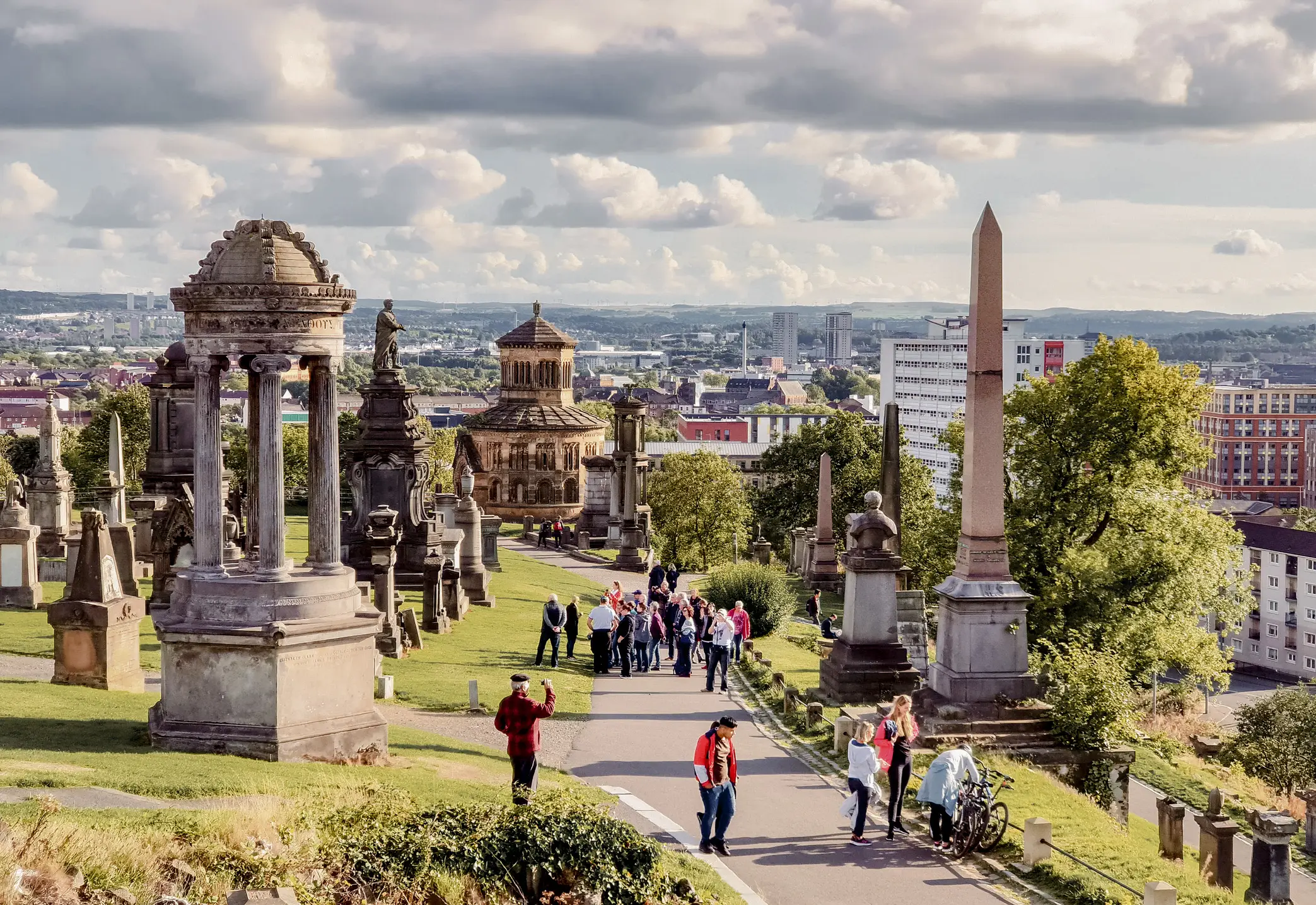 Glasgow Necropolis, Scotland Glasgow Necropolis, Scotland