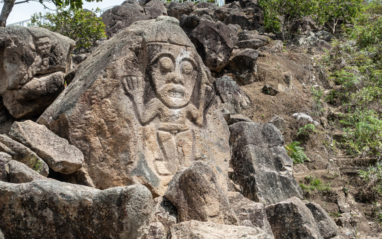Der Archäologische Park Chaquira - San Agustin in Kolumbien