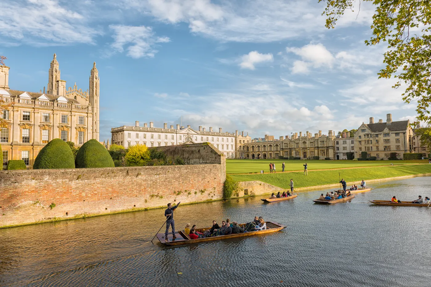 Cambridge, England Blick auf Cambridge in England