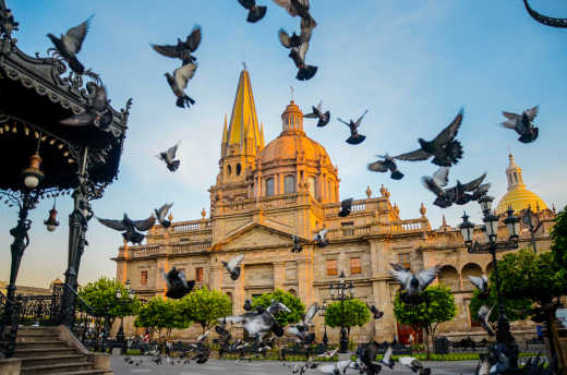 Visitez la cathédrale de Guadalajara au Mexique