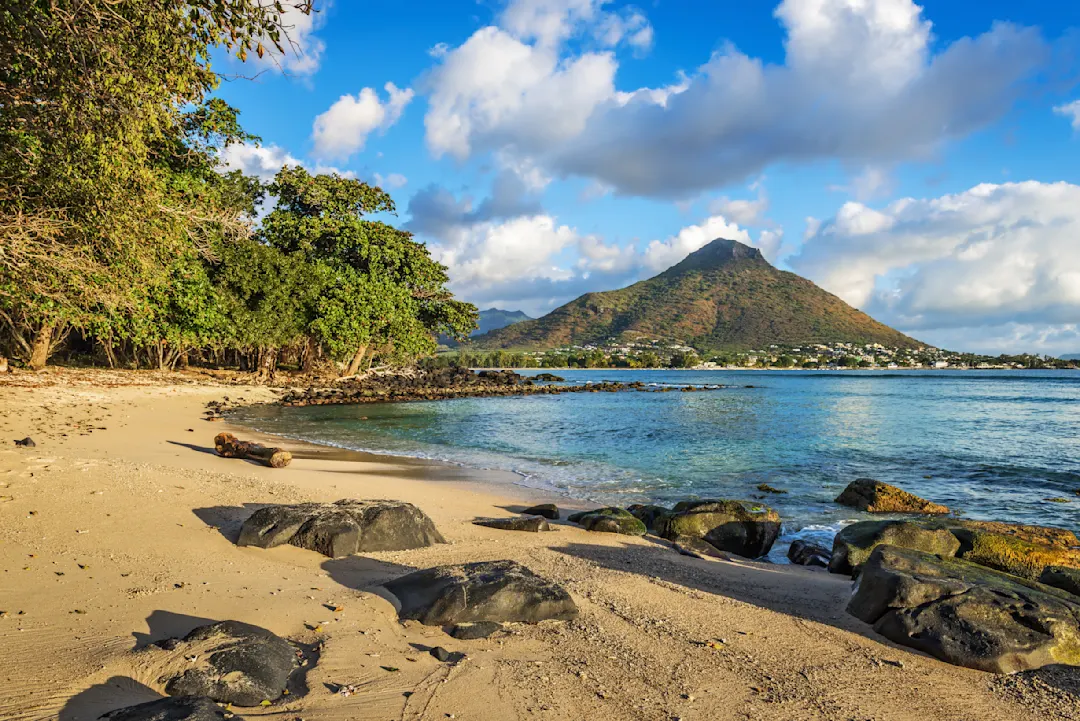 Flic en Flac auf Mauritius.