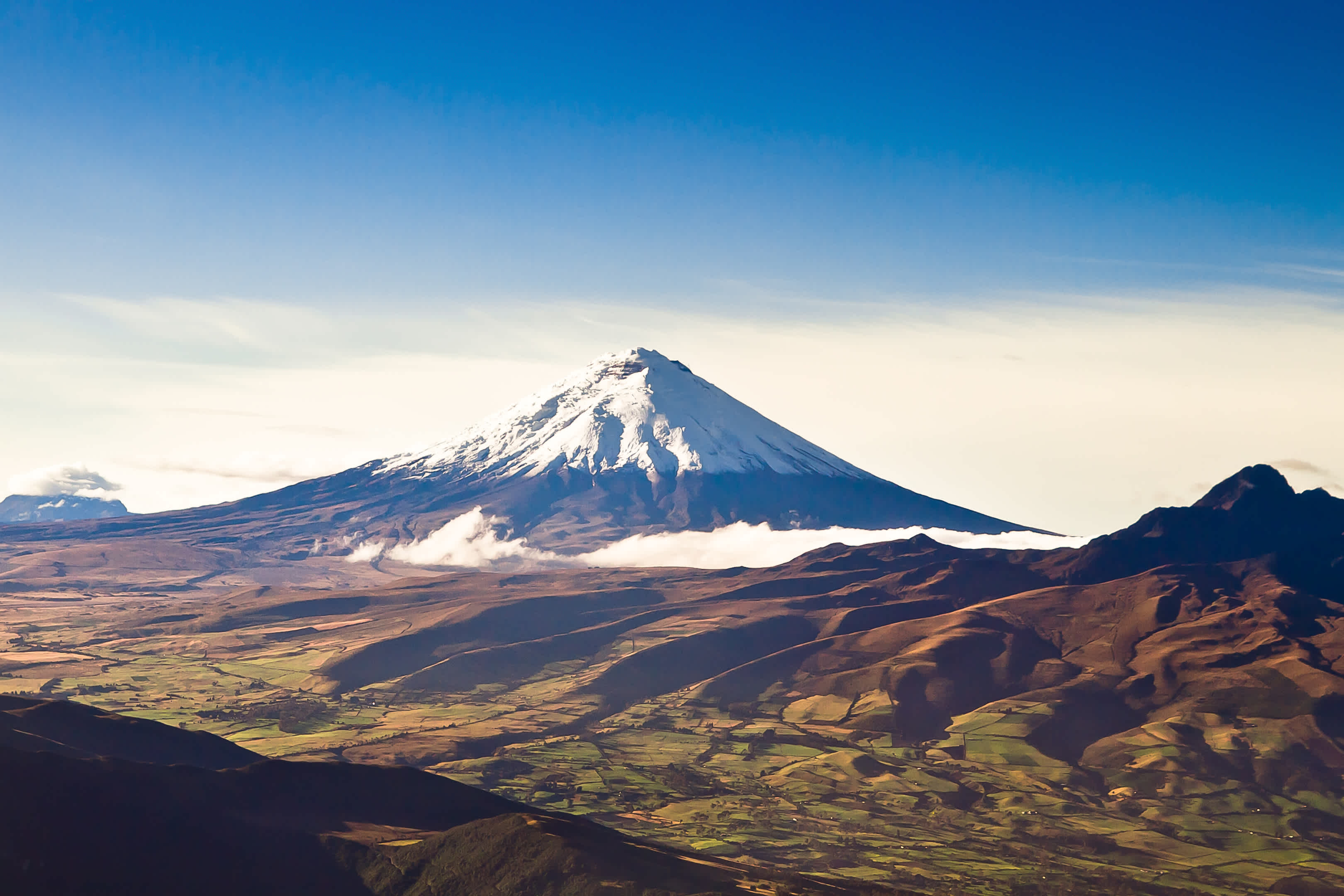 Vulkan Cotopaxi in Ecuador