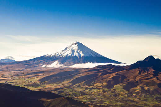 Volcan Cotopaxi en Équateur
