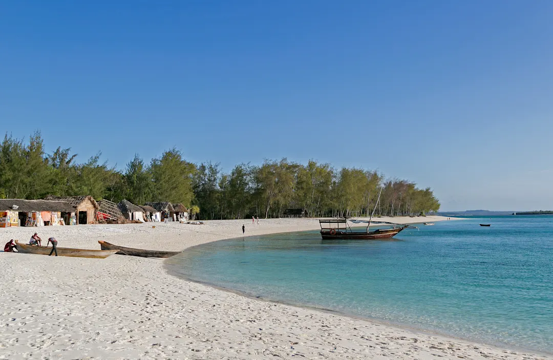 Tansania, Sansibar, Nungwi Entlang des Strandes Nungwi, Sansibar, Tansania