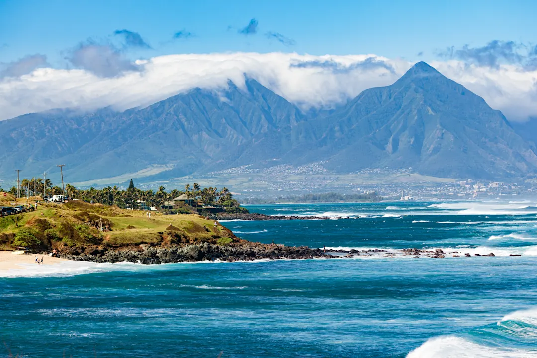 USA, Hawaii, Maui Hookipa Bucht Strand, Insel Maui, Hawaii-Inseln