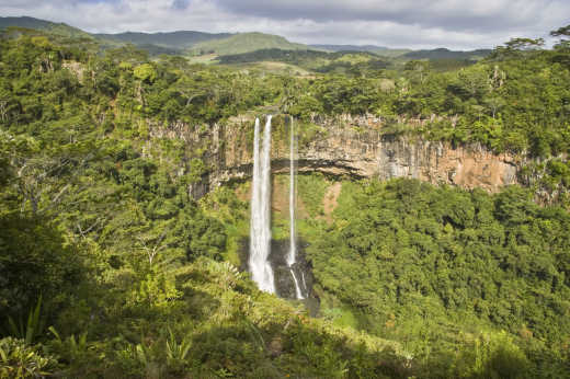 Ein spektakulärer Wasserfall 