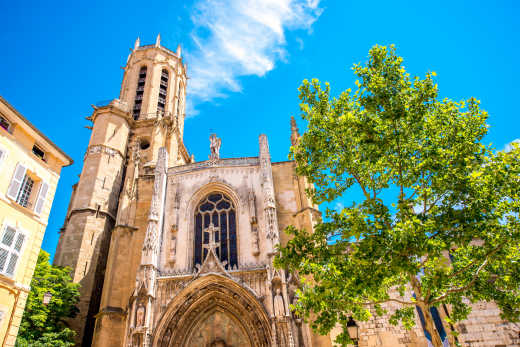 Gotische Kathedrale Saint-Sauveur, Aix-en-Provence, Frankreich