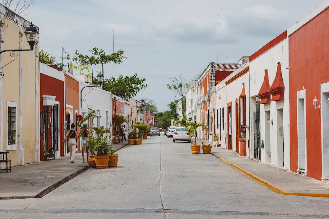 Straßen von Valladolid, Mexiko